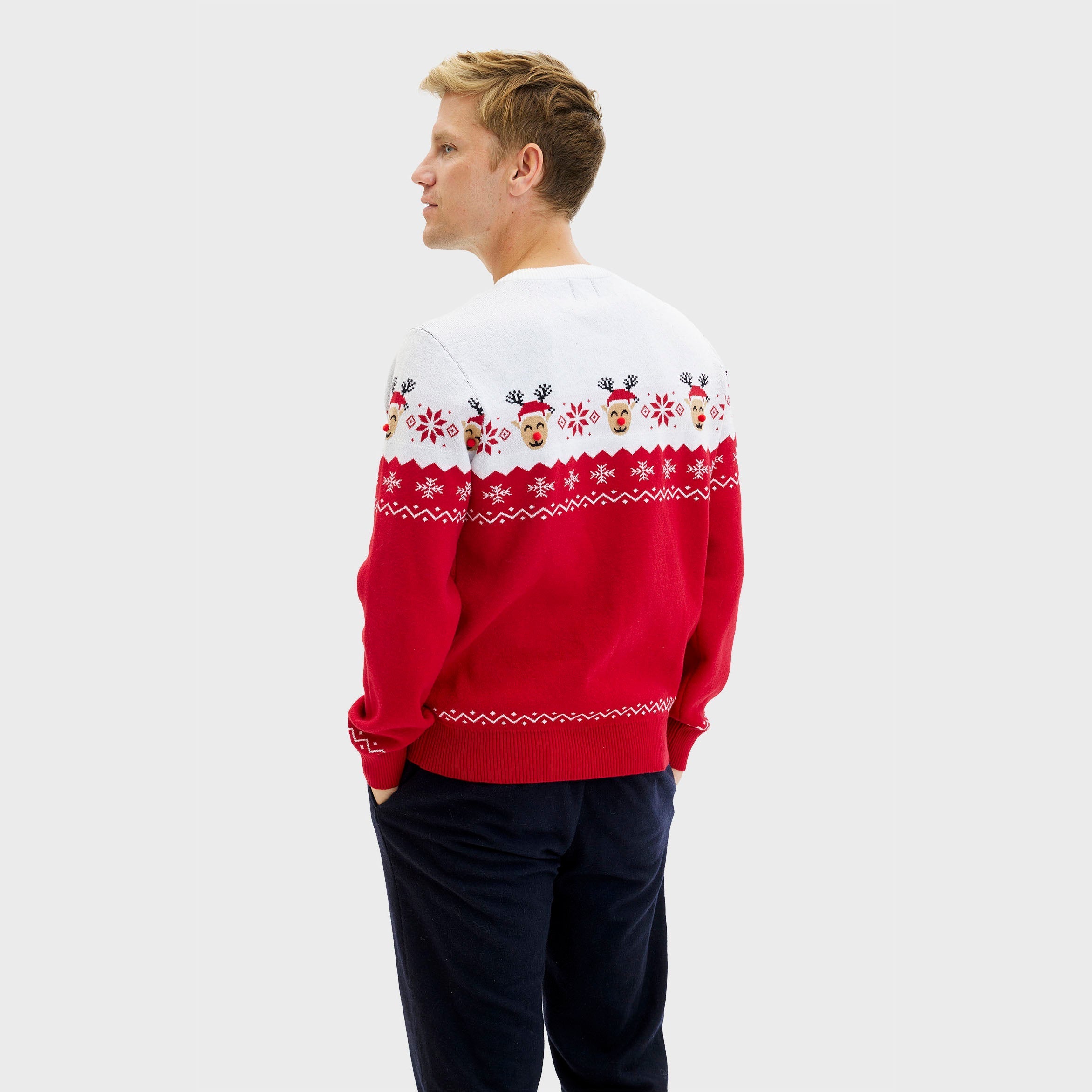 Der entzückende Weihnachtspullover - Herren